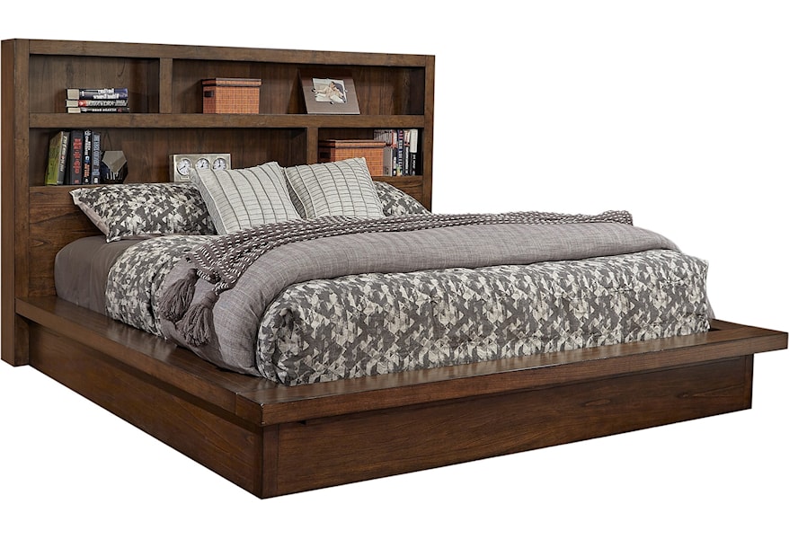 king platform bed with storage underneath