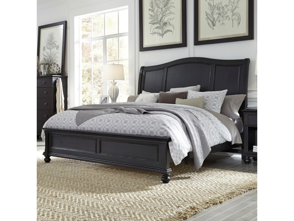 Aspenhome OxfordCal King Bed