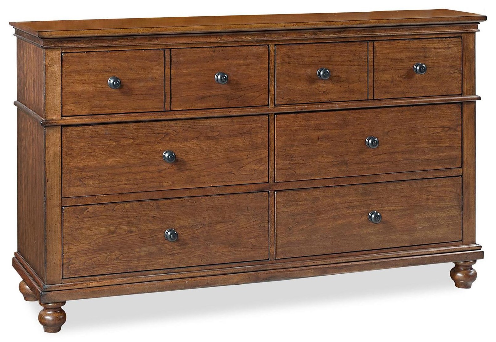 Aspenhome Oxford 6 Drawer Dresser Homeworld Furniture Dressers
