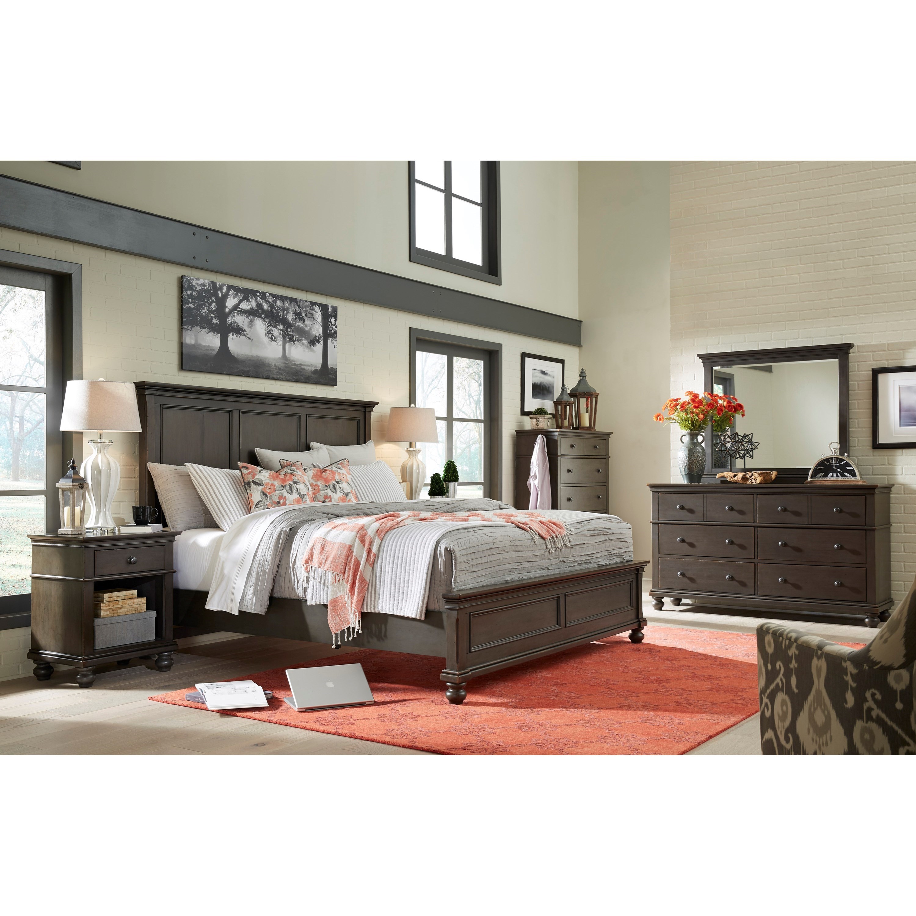 Aspenhome Oxford Queen Bedroom Group Wayside Furniture Bedroom Groups