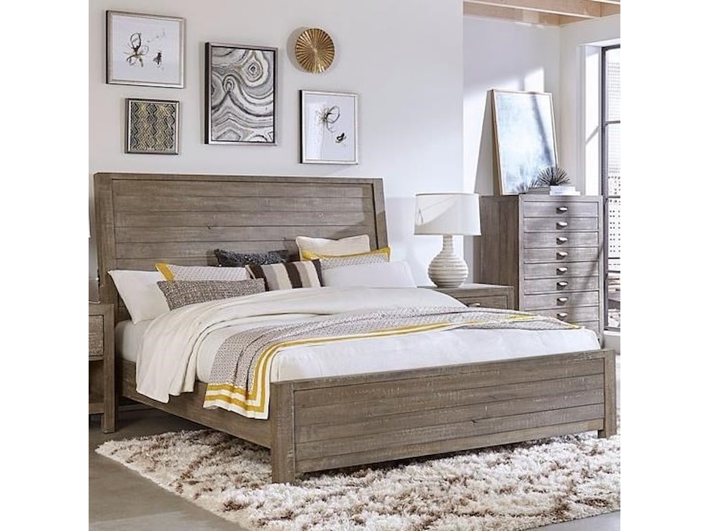 Aspenhome RadiataCal King Sleigh Bed