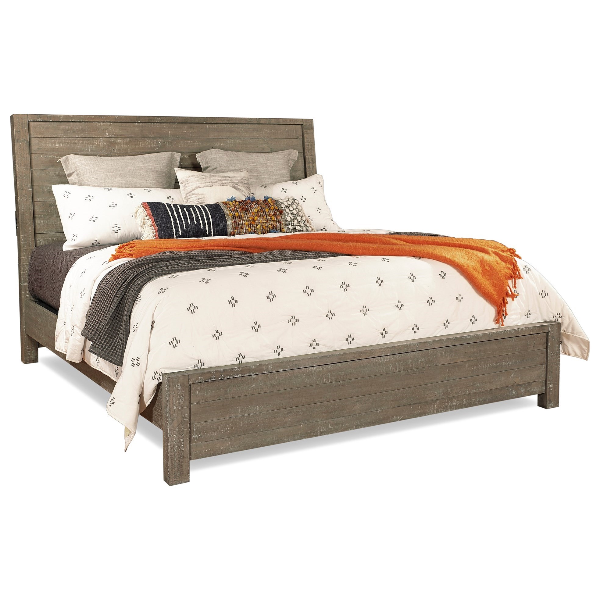Aspenhome Radiata California King Sleigh Bed With Built In Usb Chargers Prime Brothers Furniture Sleigh Beds