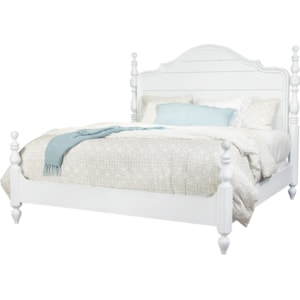 Aspenhome Retreat Queen Poster Bed With Usb Charging Ports