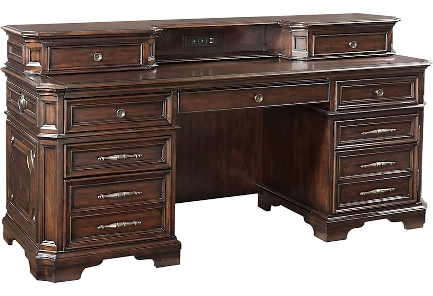 Aspenhome Sheffield I39 321 Traditional 75 Credenza Desk With