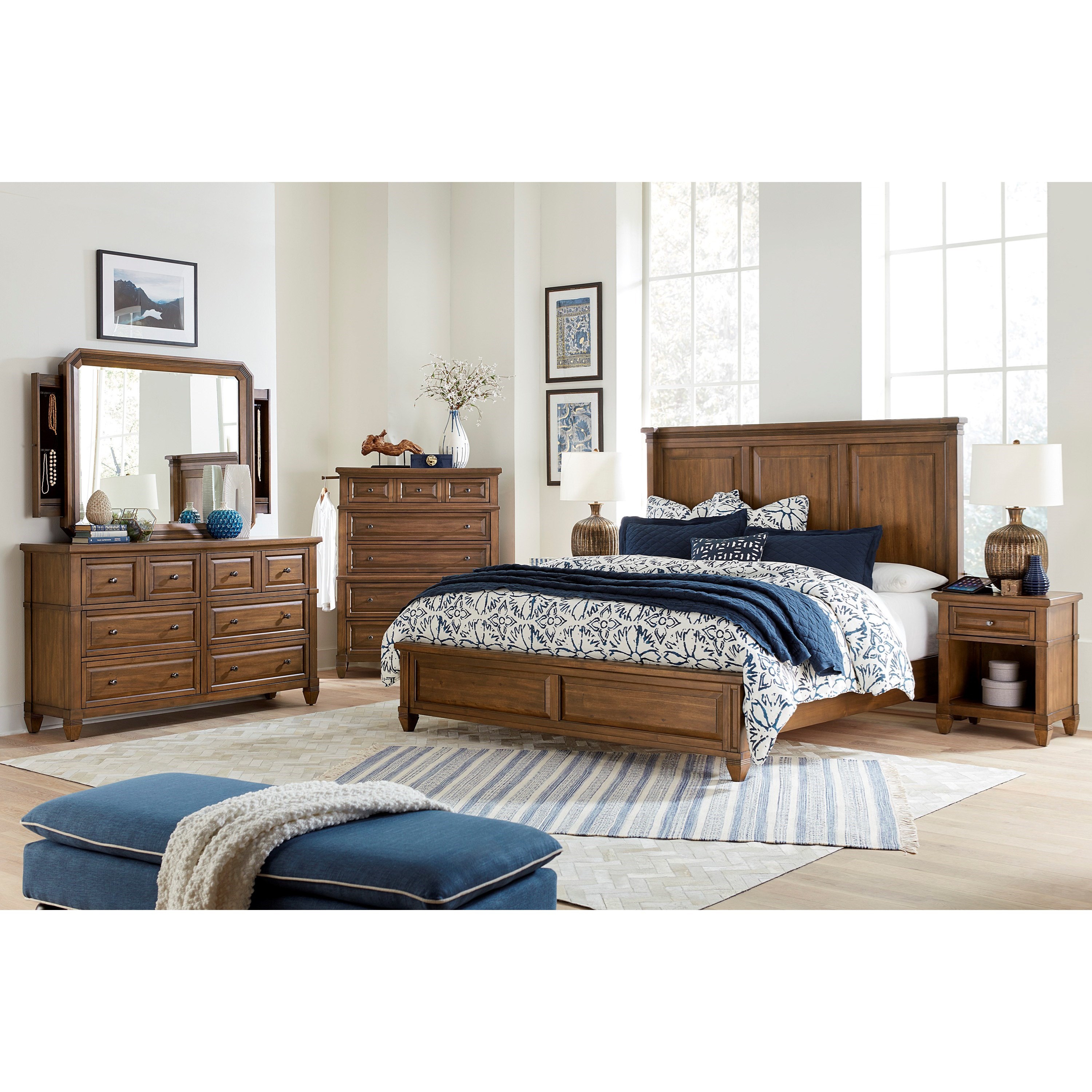 Aspenhome Thornton King Bedroom Group Walker S Furniture