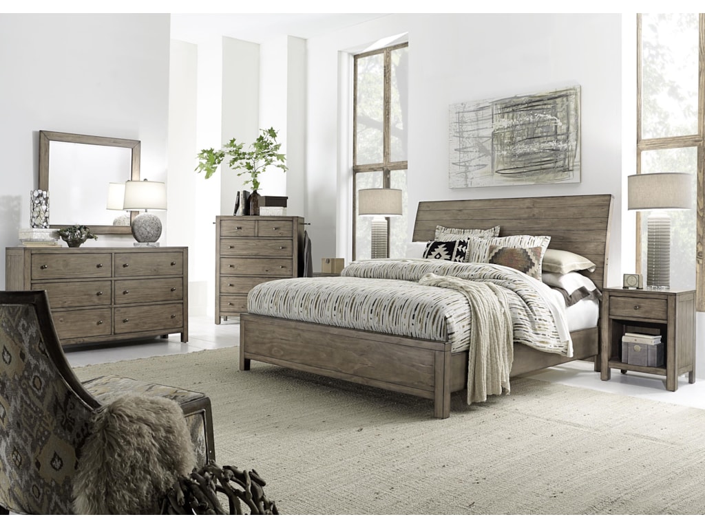 Aspenhome TildonQueen Sleigh Bed