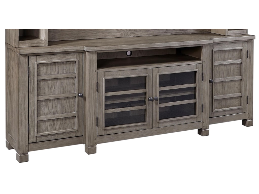 Aspenhome Tucker 84 Console With Sound Bar Compartment Sheely S Aspenhome Tucker 84 Console With Sound Bar Compartment