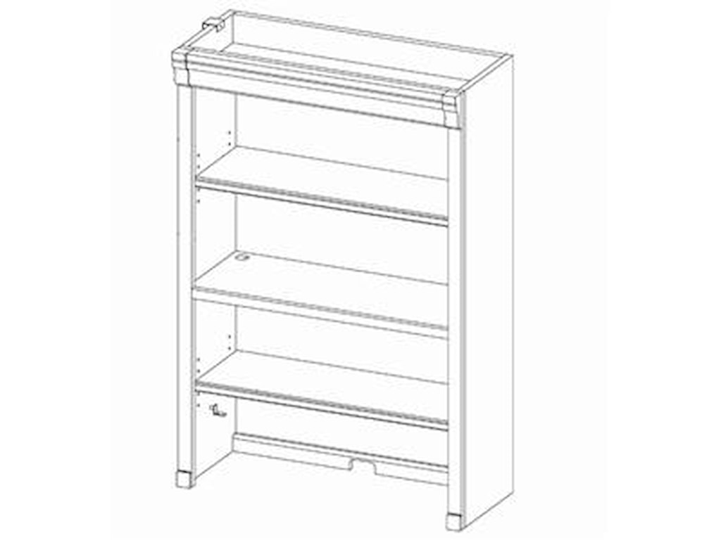 Aspenhome RichmondOpen Hutch