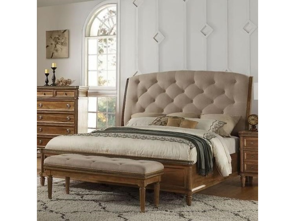 Avalon Furniture AscotKing Sleigh Bed