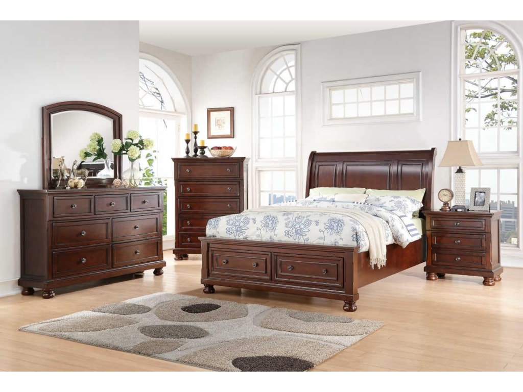 Avalon Furniture Sophia Aval Grp B0961 Kingsuite King Storage Bed Avalon Furniture Sophiaking Storage Bedroom Group
