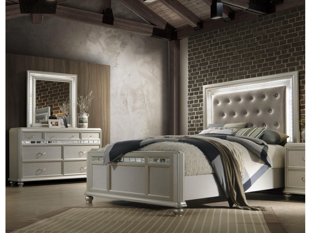 Avalon Kaleidoscope Queen 5 Pc Group Royal Furniture Bedroom Groups