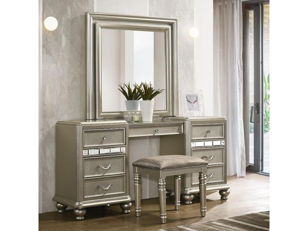 Avalon Kaleidoscope Glam 7 Drawer Vanity Set With Led Remote Royal Furniture Vanities Vanity Sets Avalon Kaleidoscope Glam 7 Drawer Vanity Set With Led Remote Royal Furniture Vanities Vanity Sets