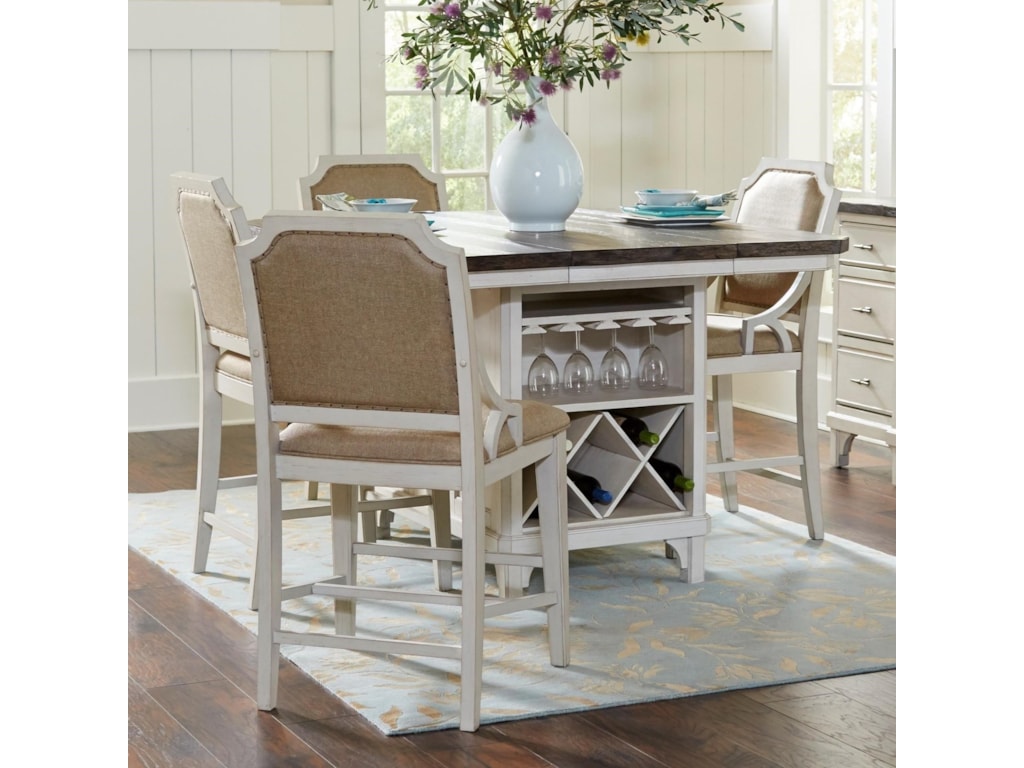 Avalon Furniture Mystic Cay 5 Piece Kitchen Island Table Set Zaks Avalon Furniture Mystic Cay 5 Piece Kitchen Island Table Set Zaks