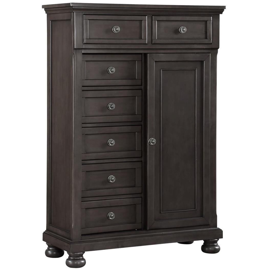 Avalon Furniture Stella 536 11732 9 Traditional Gentleman S Chest With Sliding Door Furniture Fair North Carolina Door Chests A city furniture exclusive, the savannah collection. stella gentleman s chest