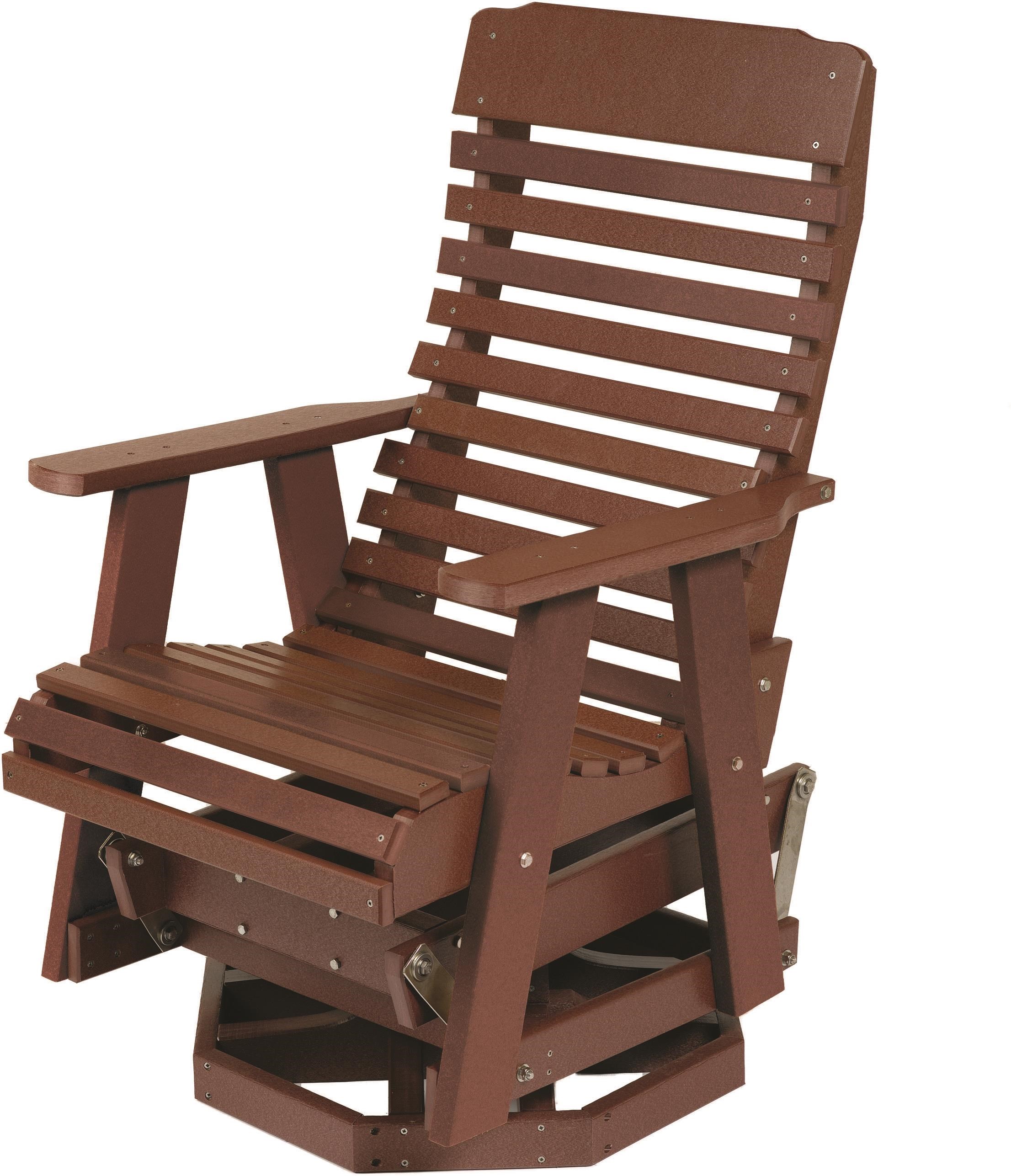high back glider rocker