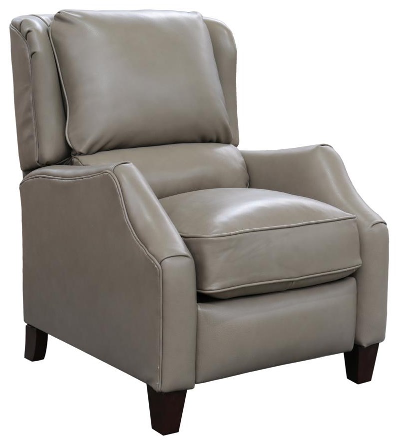Barcalounger Berkeley Wenlock Taupe Push Thru Arm Recliner Dream