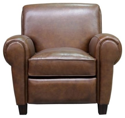 Barcalounger Edwin Wenlock Double Chocolate Push Thru Arm Recliner Dream Home Interiors Reclining Chair Ottoman Sets