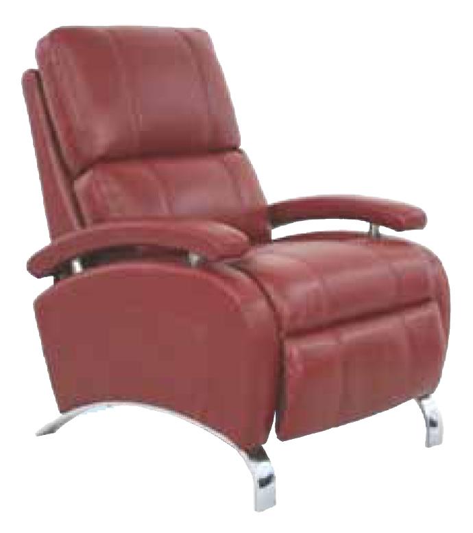 Barcalounger Metro Living Oracle Ii Recliner With Polished Chrome Accents For Modern Style Sprintz Furniture Three Way Recliner