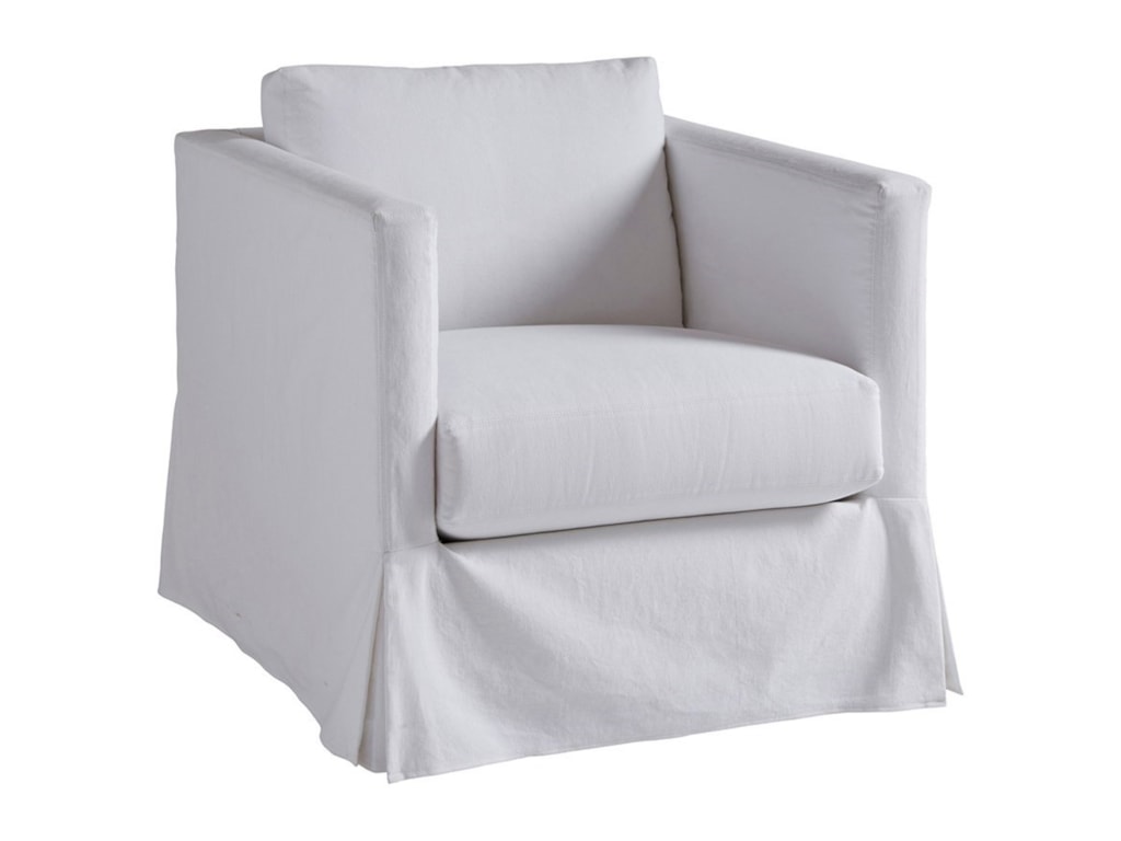 Barclay Butera Barclay Butera UpholsteryMarina White Slipcover Chair