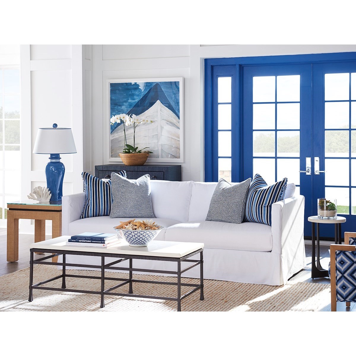 Barclay Butera Barclay Butera Upholstery 5140 33wh Marina White