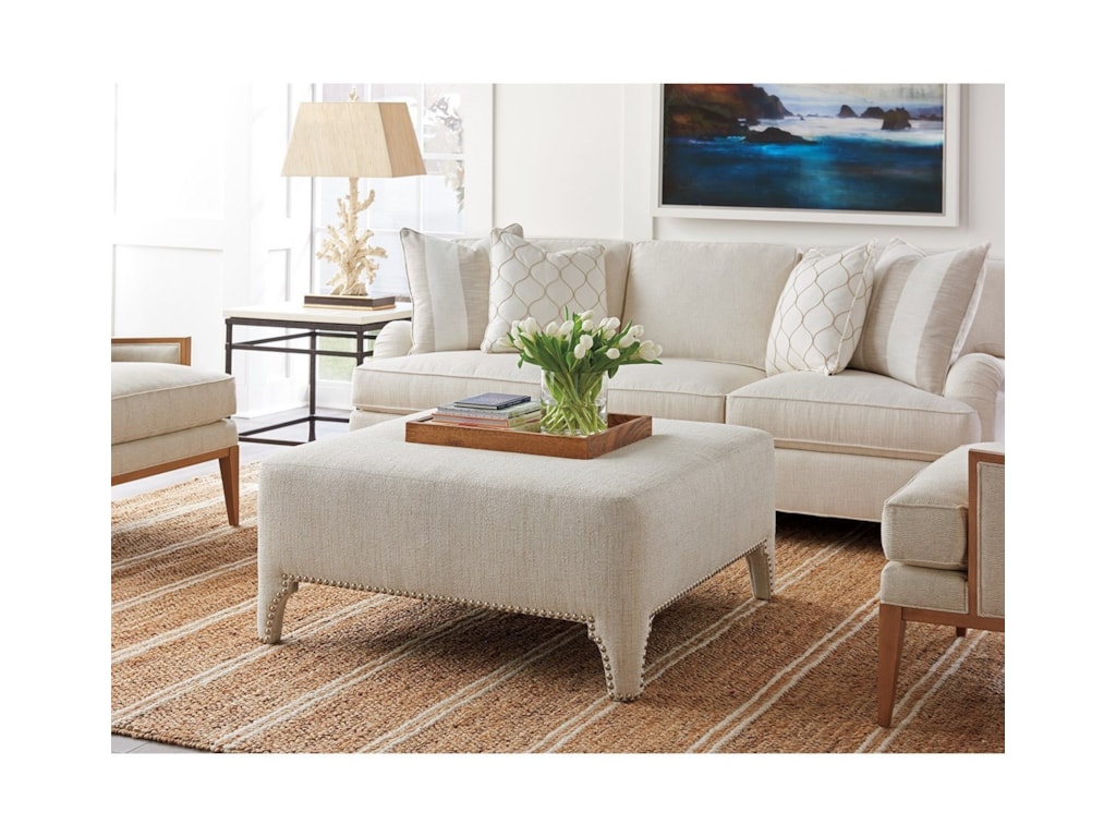 Barclay Butera Barclay Butera UpholsterySheffield Ottoman