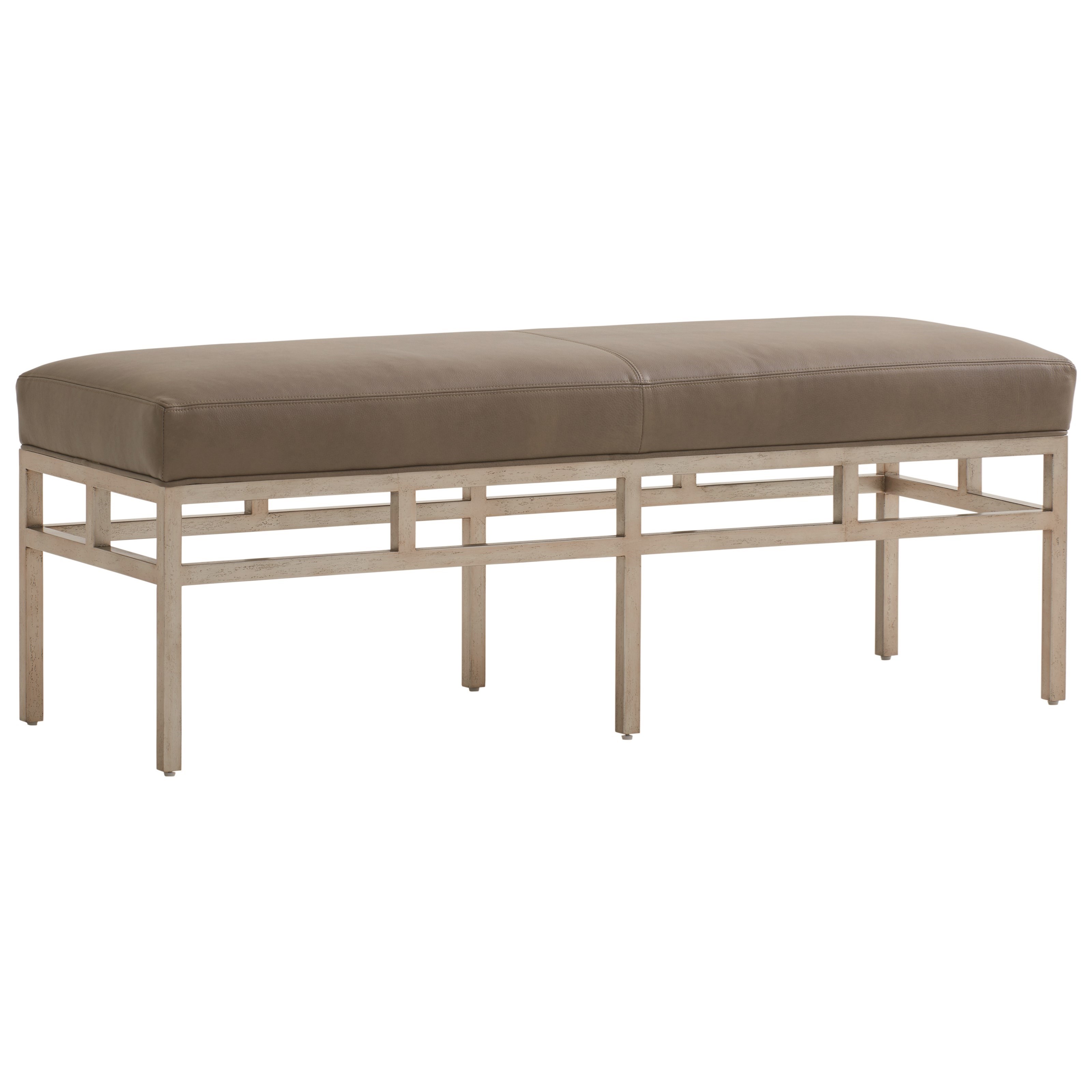 Barclay Butera Barclay Butera Upholstery Lucca Metal Bench