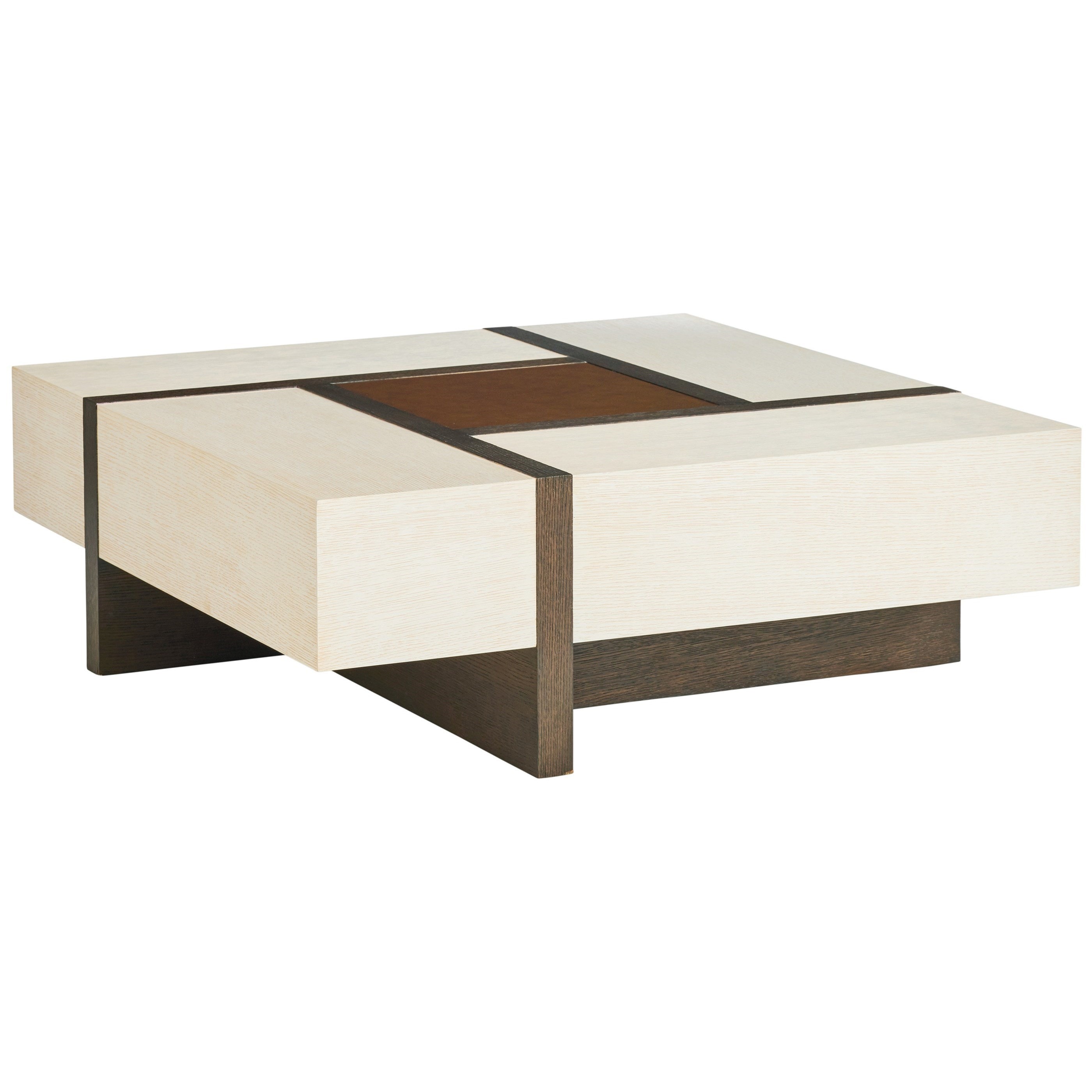 Barclay Butera Carmel 931-947 Links Square Cocktail Table Z  R Furniture  Cocktail/Coffee Tables