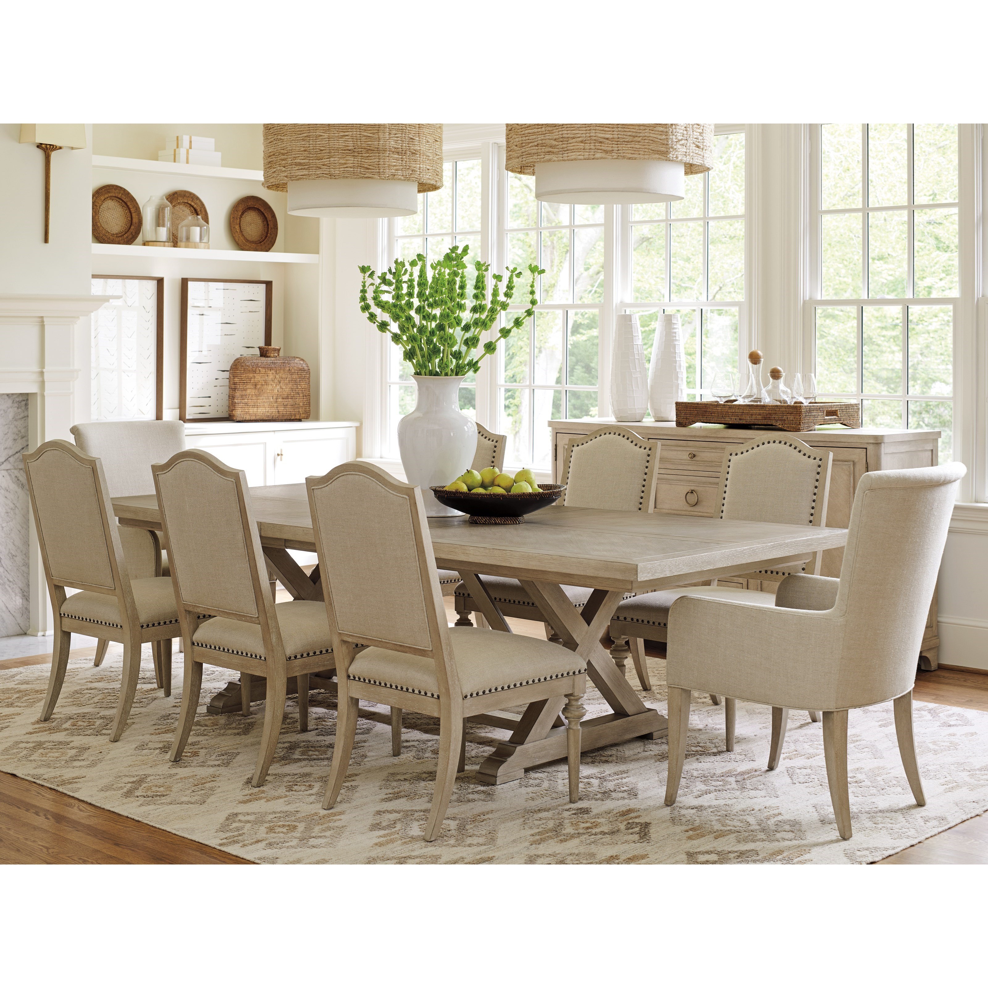 Barclay Butera Malibu Formal Dining Group Baer S Furniture