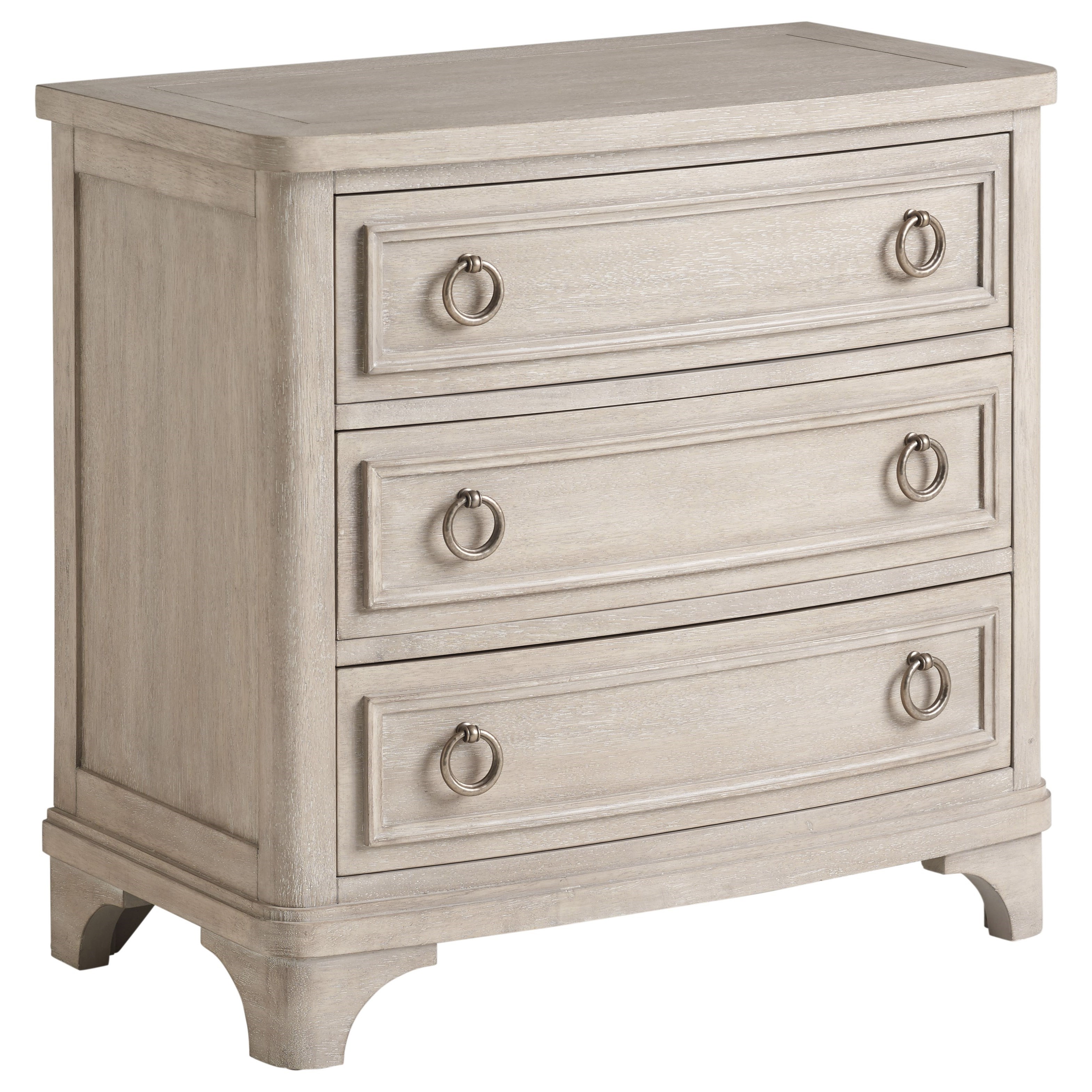 Barclay Butera Malibu 926 621 Trancas 3 Drawer Nightstand Hudson S Furniture Nightstands