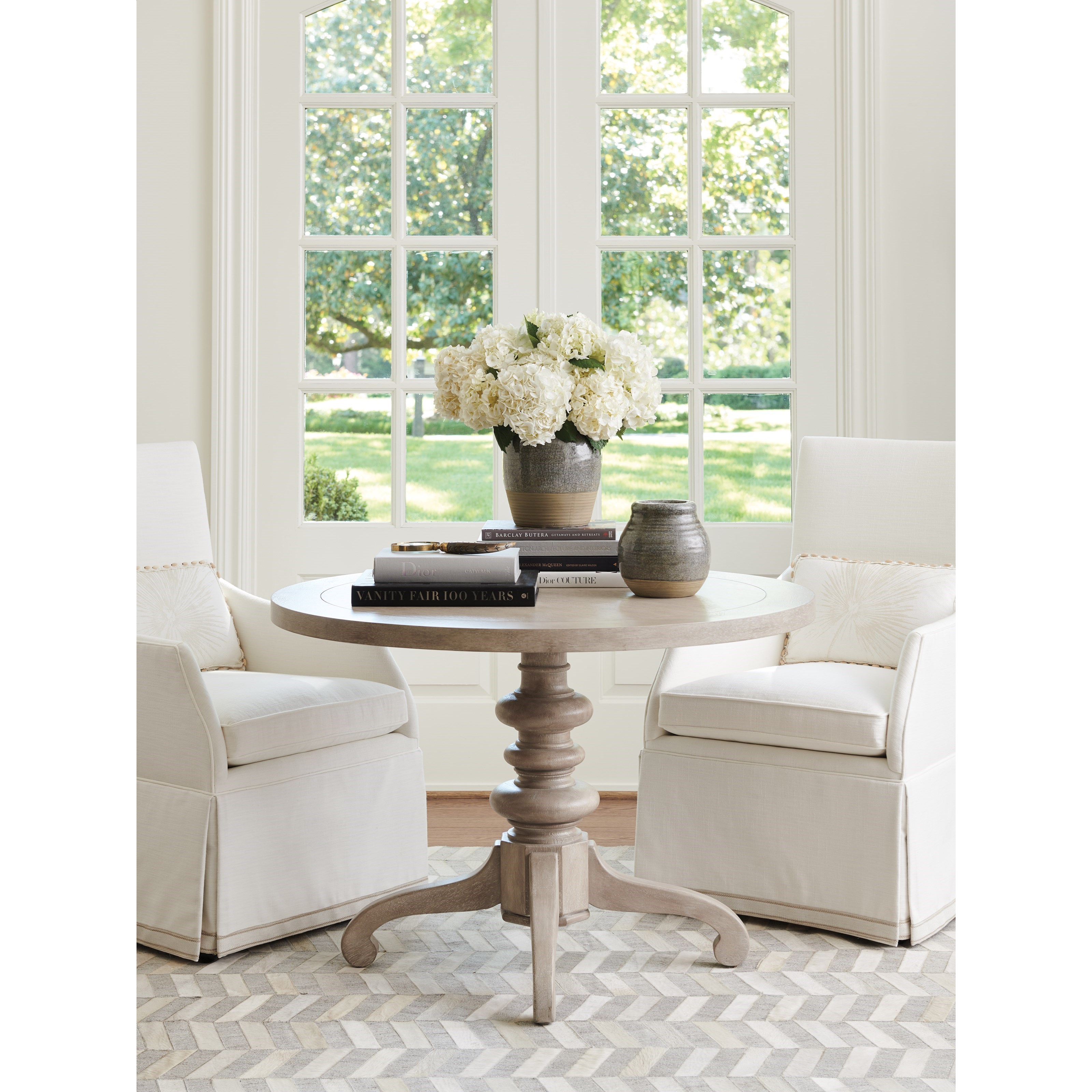 Barclay Butera Malibu Latigo 44 Inch Center Table Belfort Furniture Kitchen Tables