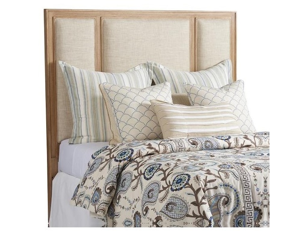 Barclay Butera NewportCrystal Cove Upholstered Panel Headboard 5/0