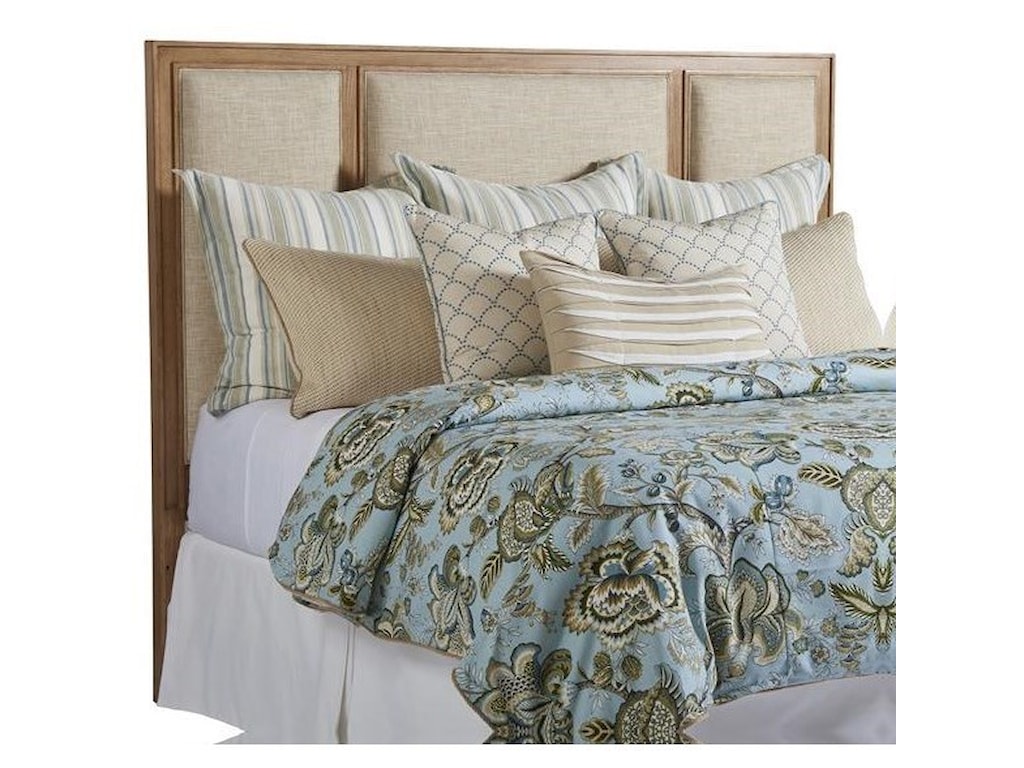 Barclay Butera NewportCrystal Cove Upholstered Panel Headboard 6/0