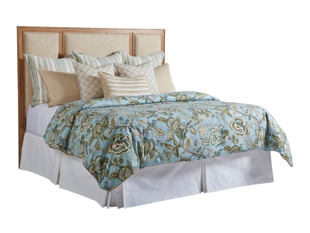 Barclay Butera NewportCrystal Cove Upholstered Panel Headboard 6/0