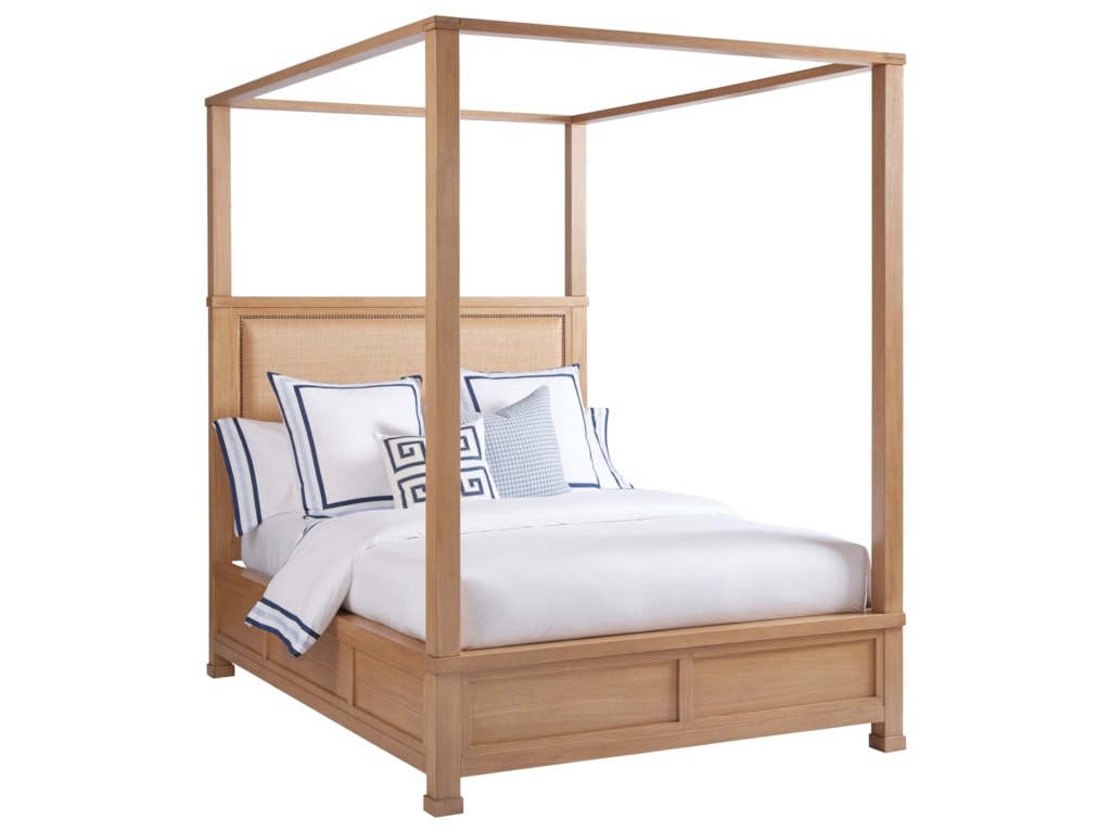 Barclay Butera NewportShorecliff Canopy Bed 6/6 King