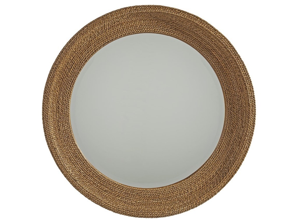 Barclay Butera Newport 920 201 La Jolla Woven Round Mirror Baer S Barclay Butera Newportla Jolla Woven Round Mirror