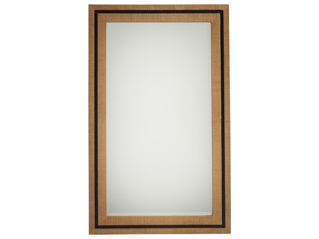 Barclay Butera Newport 920 205 La Costa Rectangular Raffia Mirror Barclay Butera Newportla Costa Rectangular Raffia Mirror