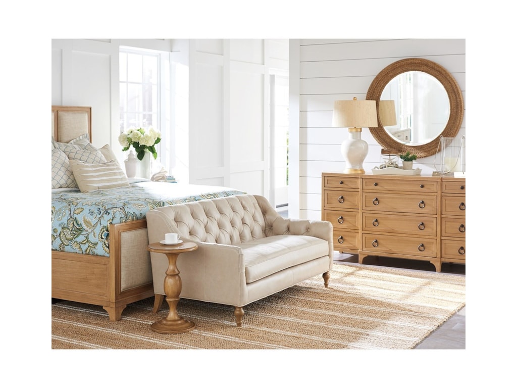 Barclay Butera NewportGarnet Breakfront Dresser