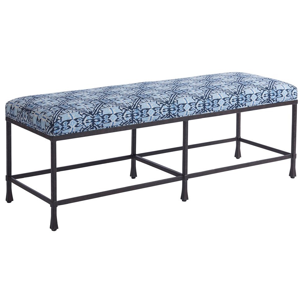 Barclay Butera Newport Customizable Ruby Bed Bench Belfort