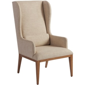 Barclay Butera Newport Seacliff Host Wing Chair In Ventura Ivory