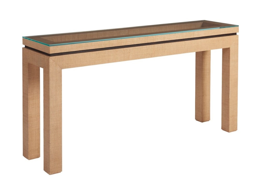 Barclay Butera NewportHarbor Raffia Console