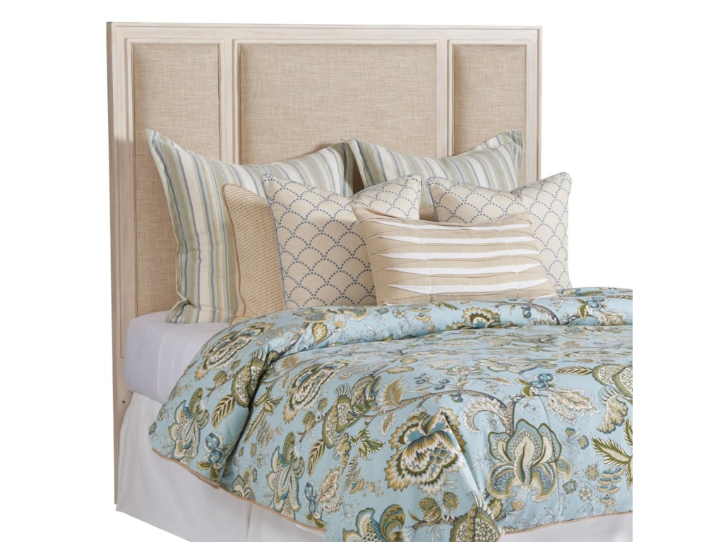 Barclay Butera NewportCrystal Cove Upholstered Panel Headboard 5/0