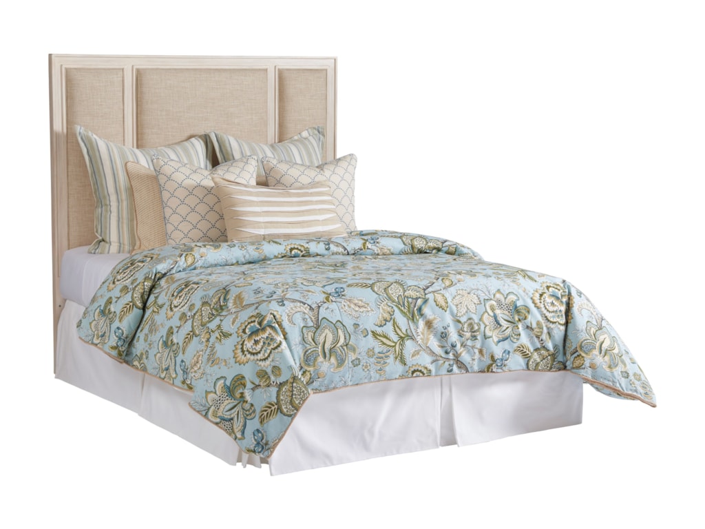 Barclay Butera NewportCrystal Cove Upholstered Panel Headboard 5/0