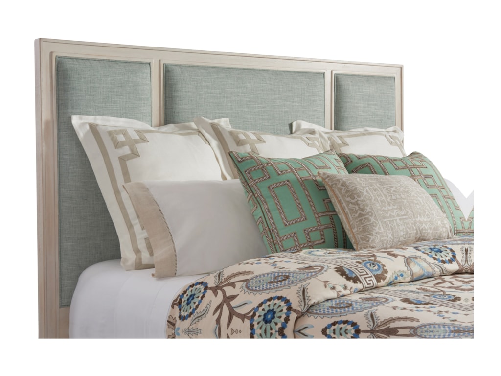 Barclay Butera NewportCrystal Cove Custom Upholstered Hbdb 5/0