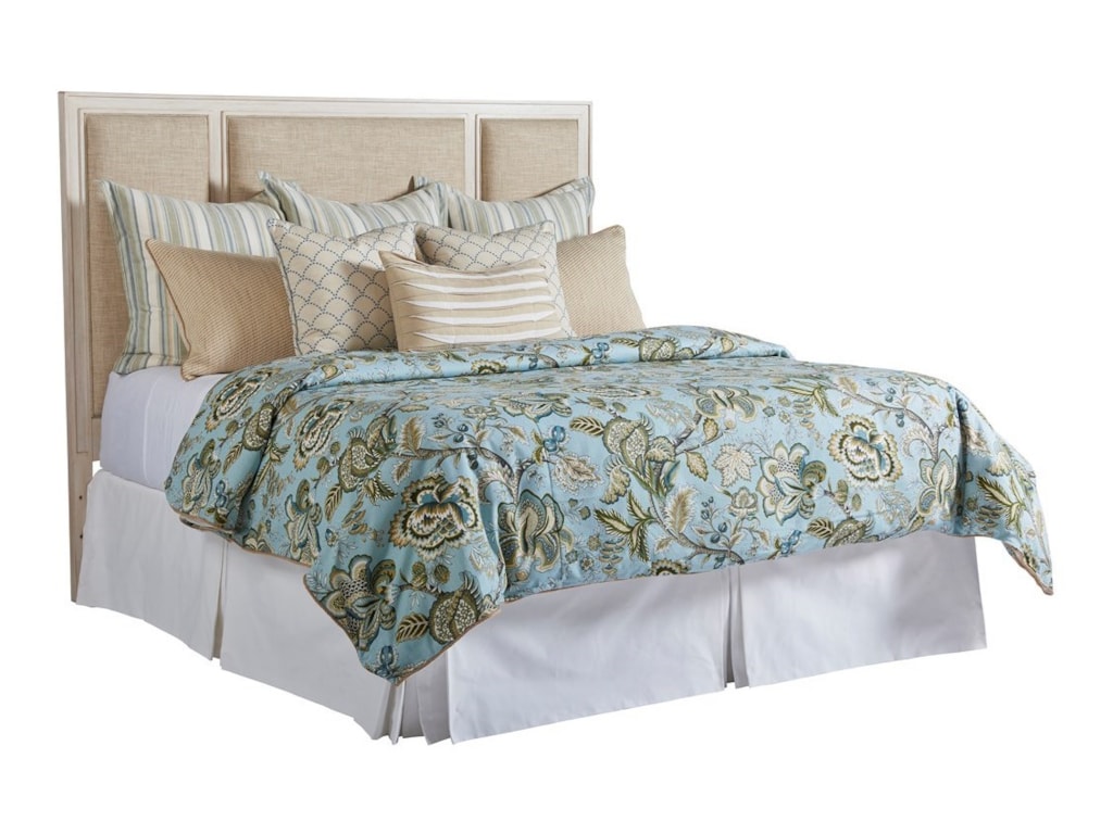 Barclay Butera NewportCrystal Cove Upholstered Panel Headboard 6/0