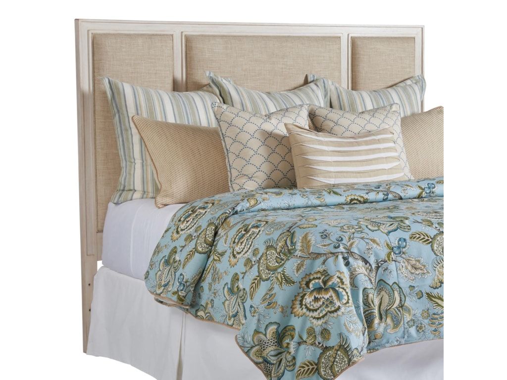 Barclay Butera NewportCrystal Cove Upholstered Panel Headboard 6/0
