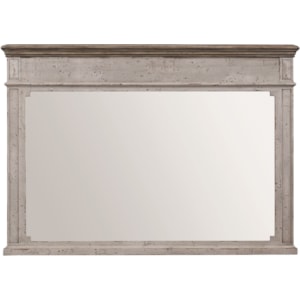 Bassett Verona 2834 0231 Dresser Mirror With Molding Esprit