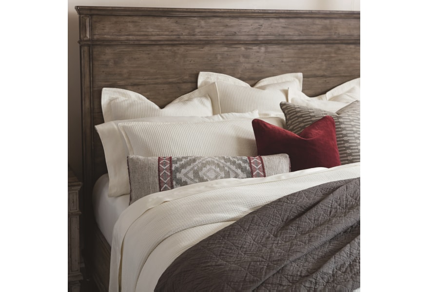 Bassett Verona 2834 H159 Rustic Queen Panel Headboard Hudson S