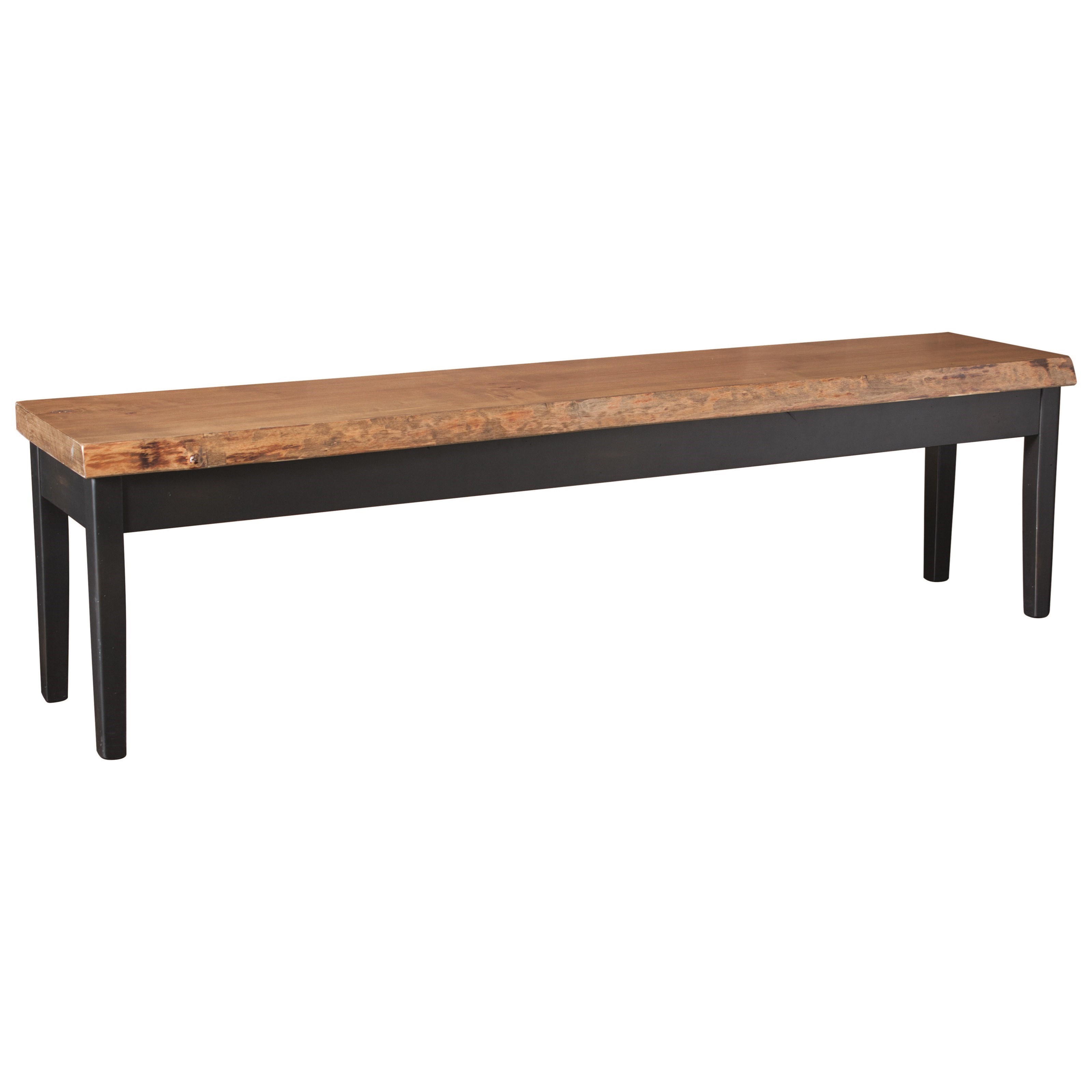Bassett Bench Made Maple 70 Wooden Hearthside Dining Bench With