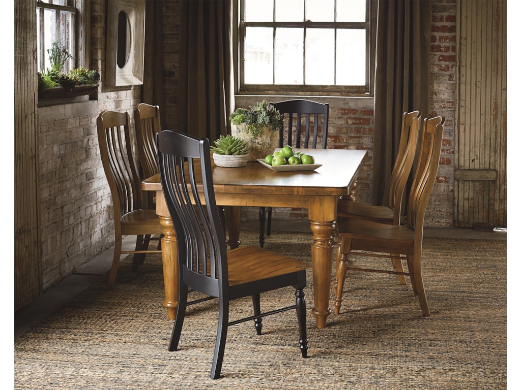 Bassett Bench Made 4015 2000 Henry Side Chair With Classic Slat Bassett Bench Made 4015 2000 Henry Side Chair With Classic Slat