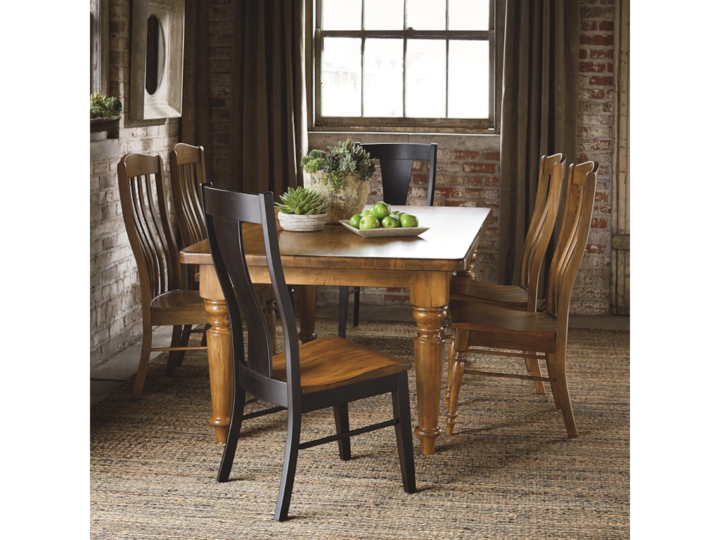 Bett Bench Made Six Person Table Set Virginia Furniture Market Bett Bench Madesix Person Table Set